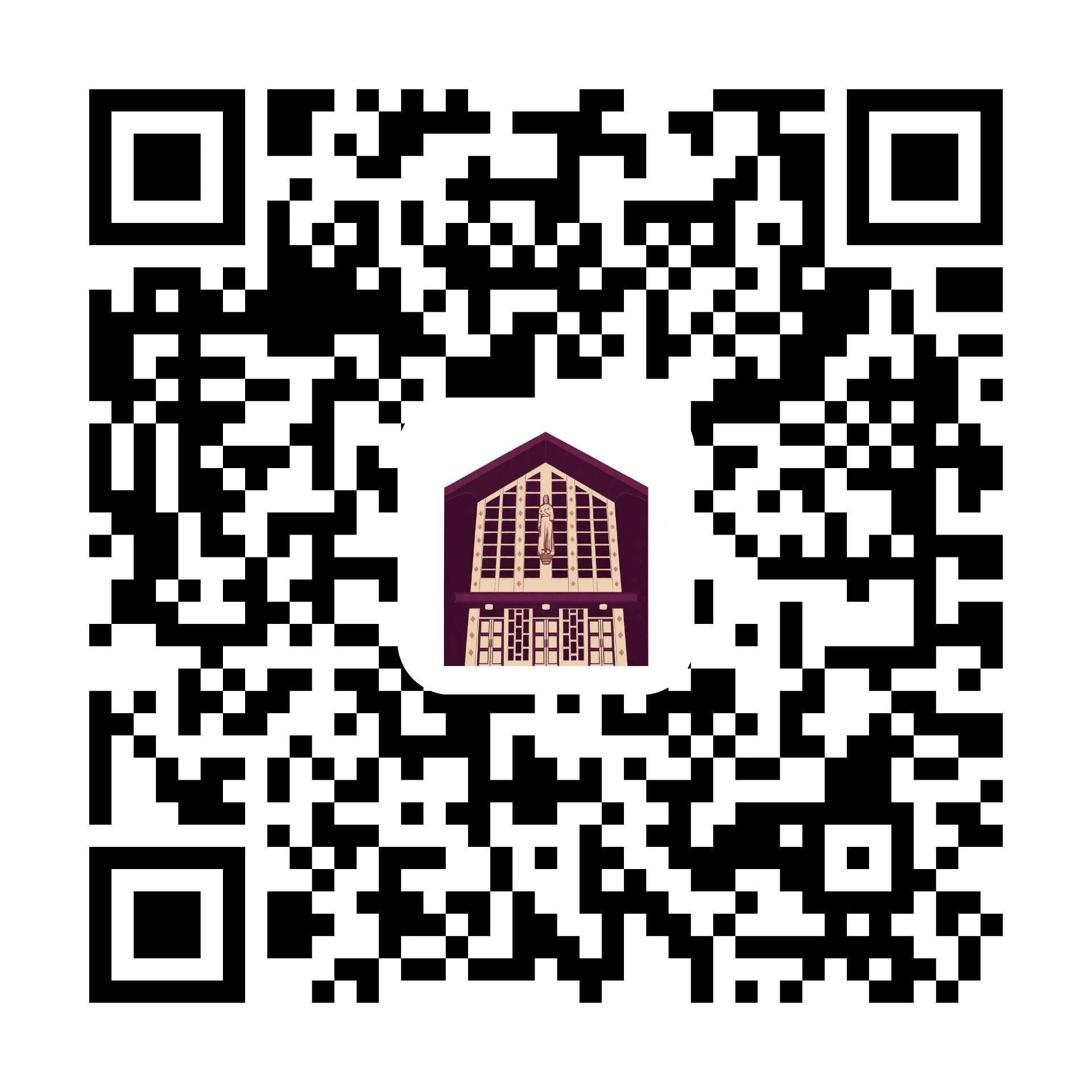 QR code for St. Joseph Parish info and links